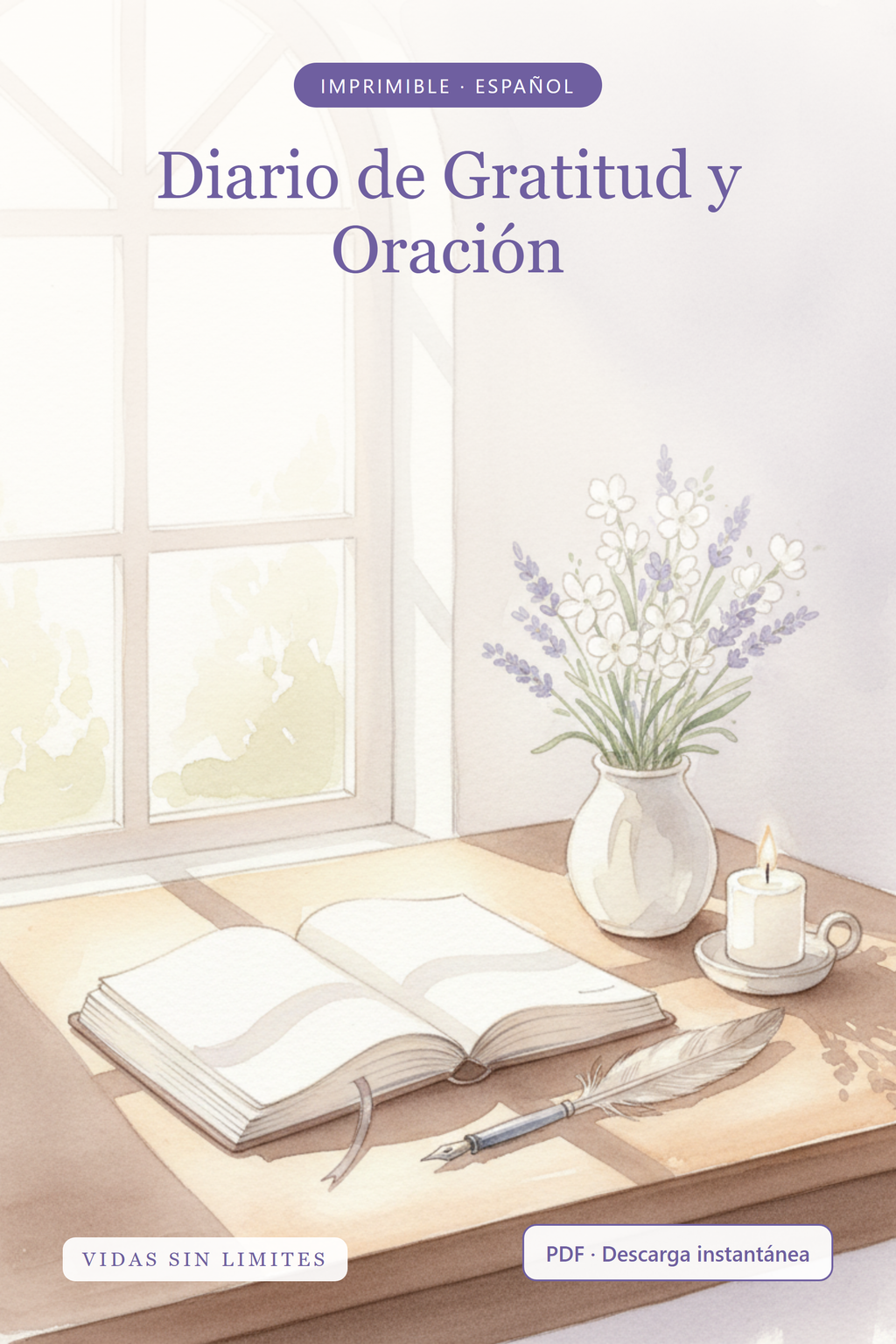 Diario de Gratitud y Oración — portada