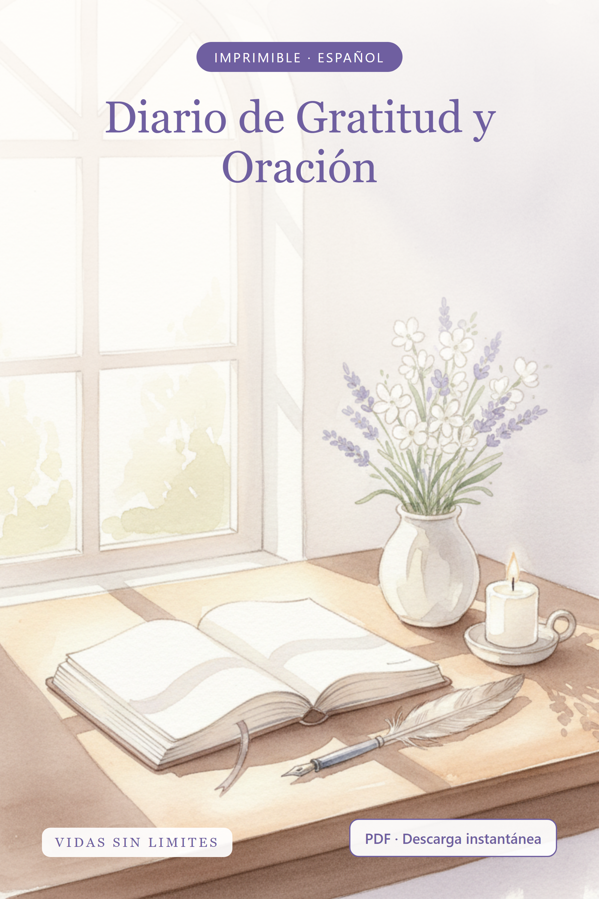 Diario de Gratitud y Oración — portada