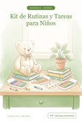 Kit de Rutinas y Tareas para Niños — portada